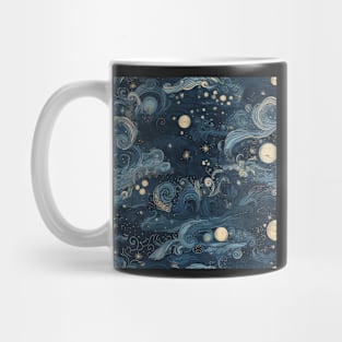 Step into a Celestial Dream: Introducing Our Captivating 'Starry Night' Collection! Mug